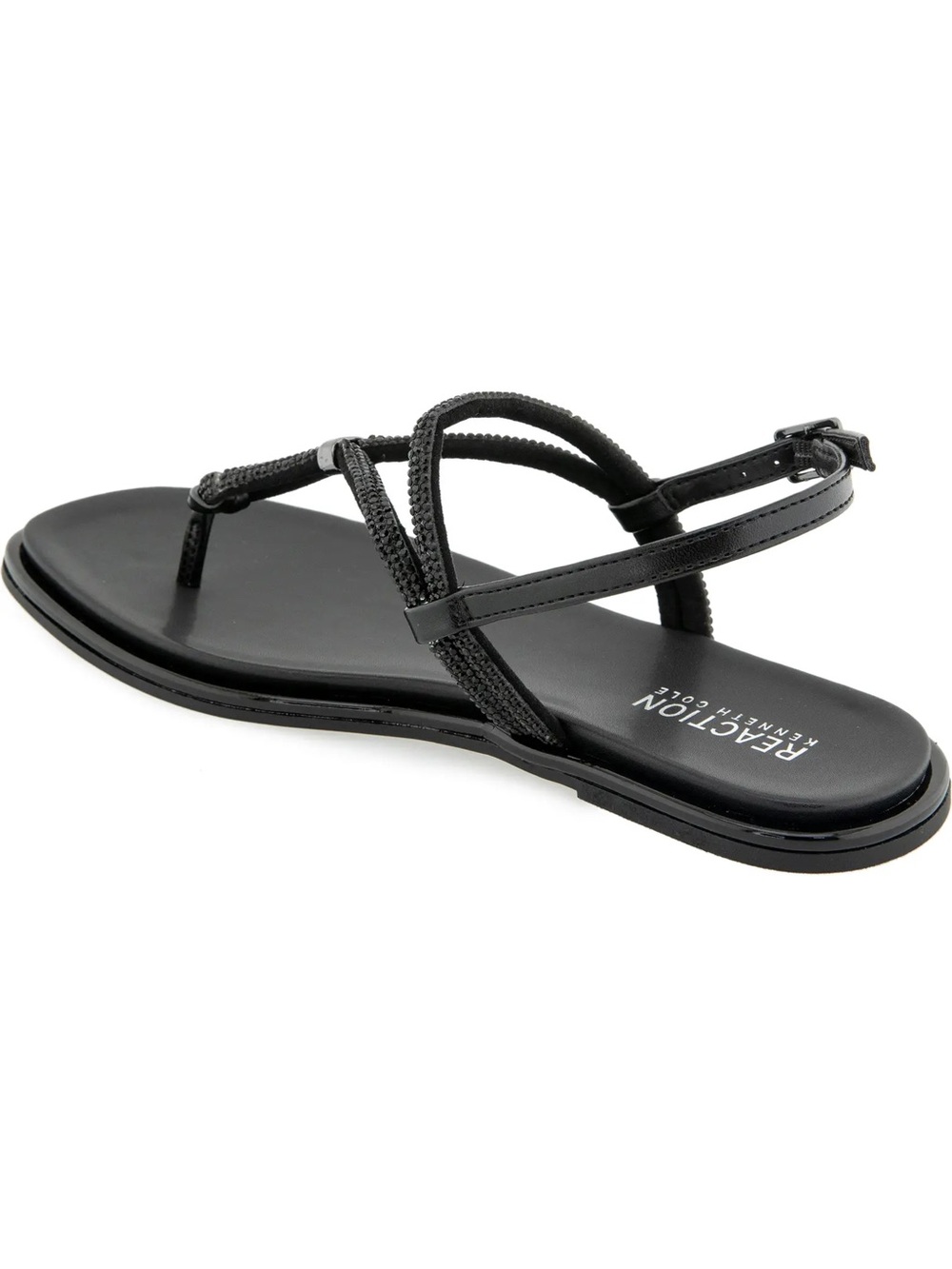 Kenneth Cole Reaction
Wali Black Crystal Thong Sandals - Picture 2 of 8